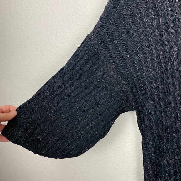 Zara Metallic Knit Dress - Picture 6 of 9